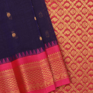 Gadwal Violet Saree