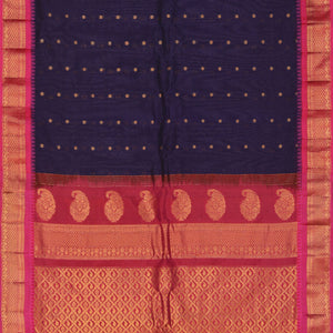 Gadwal Violet Saree