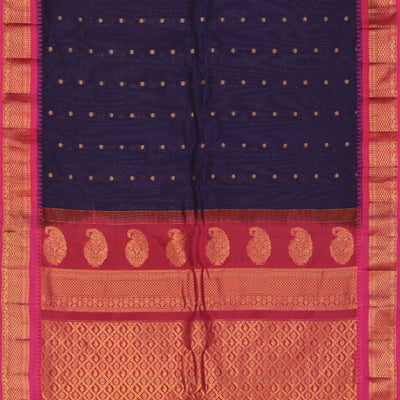Gadwal Violet Saree
