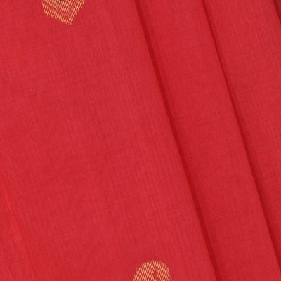 Gadwal Coral Pink Saree