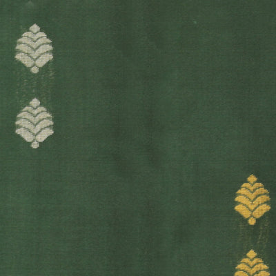 Gorgeous Bottle Green Saree