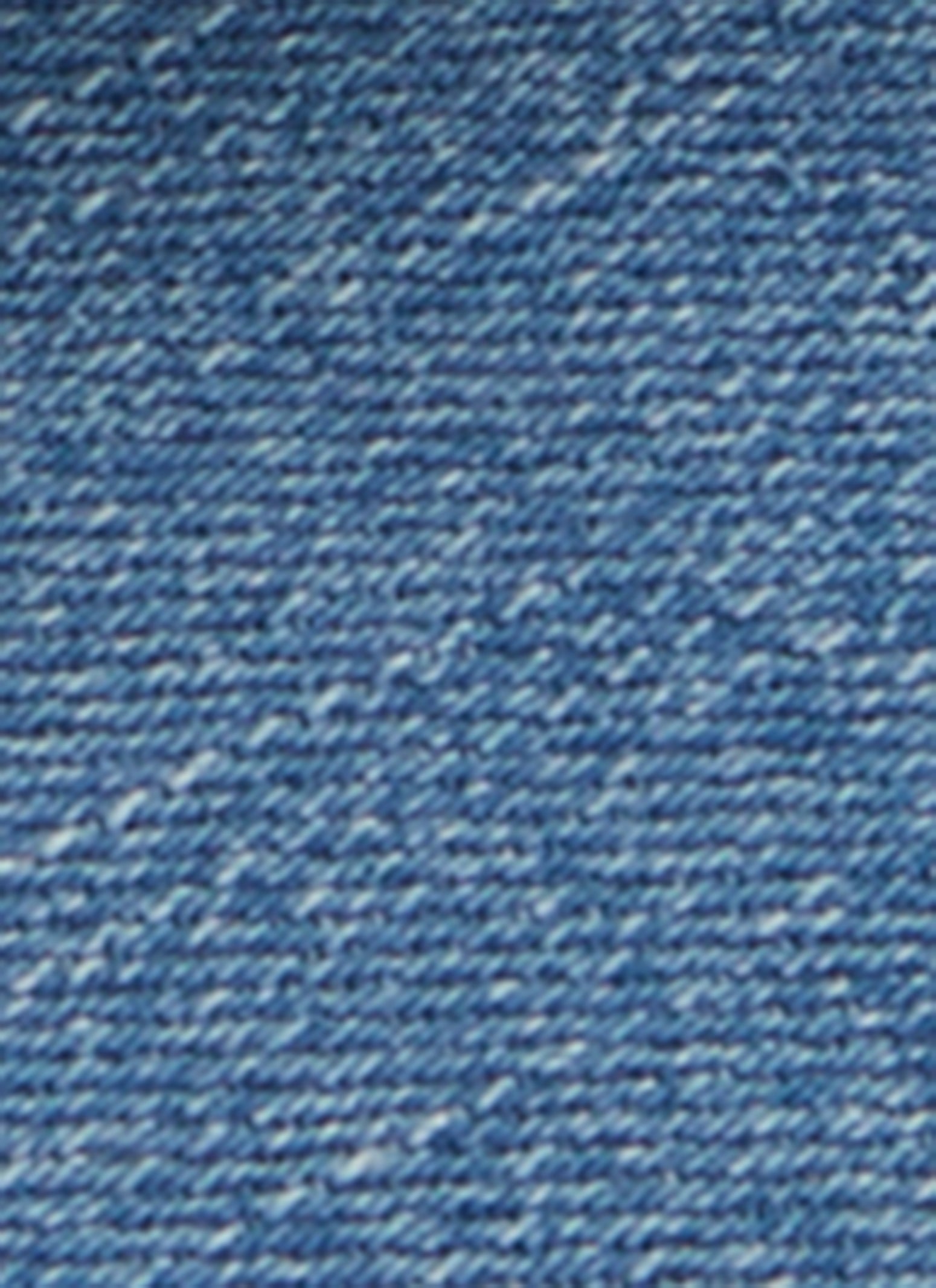 Frayed Denim Rhinestone Slide Sandals