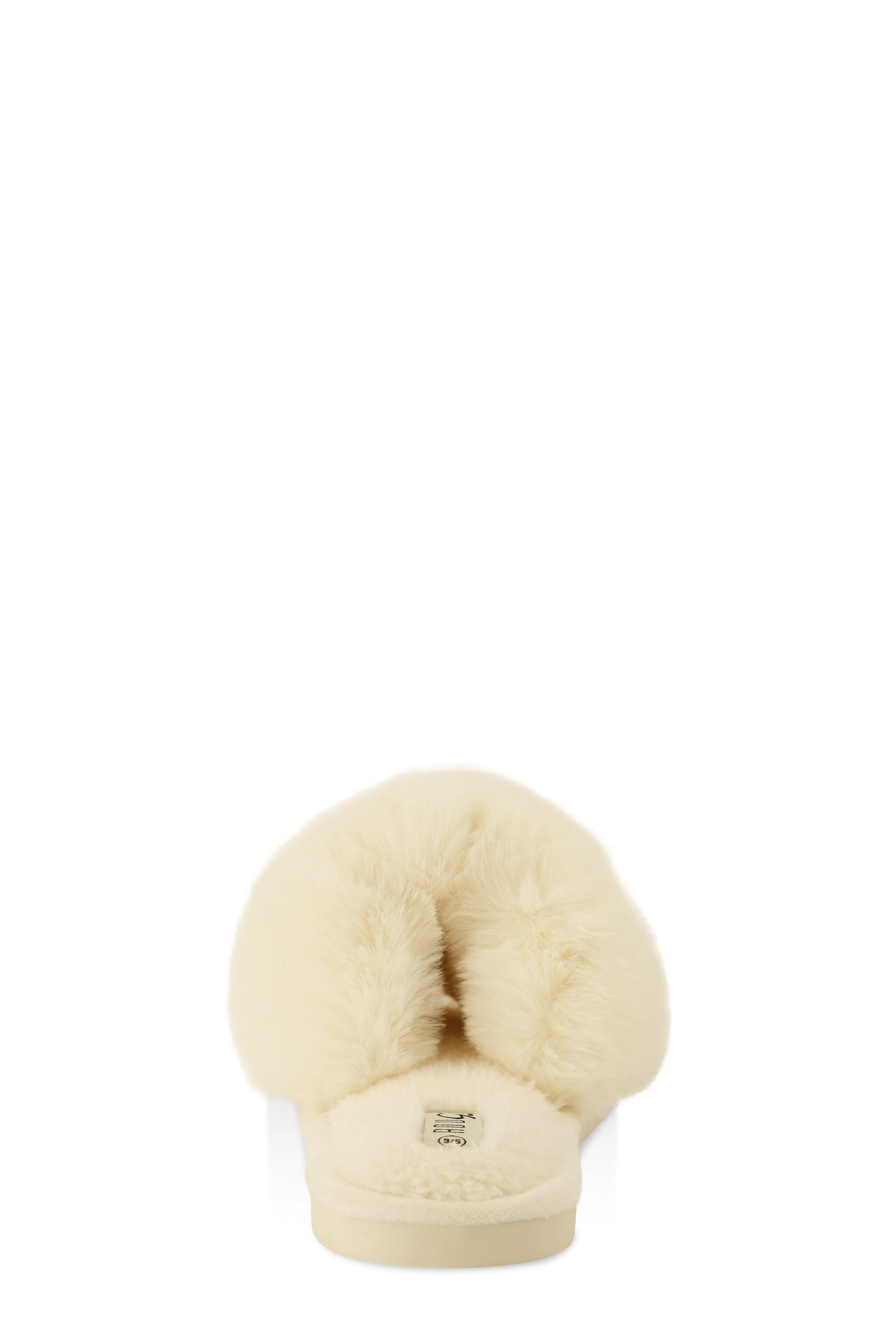 Faux Fur Slide Sandals