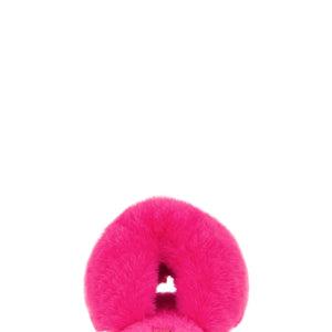 Faux Fur Slide Sandals