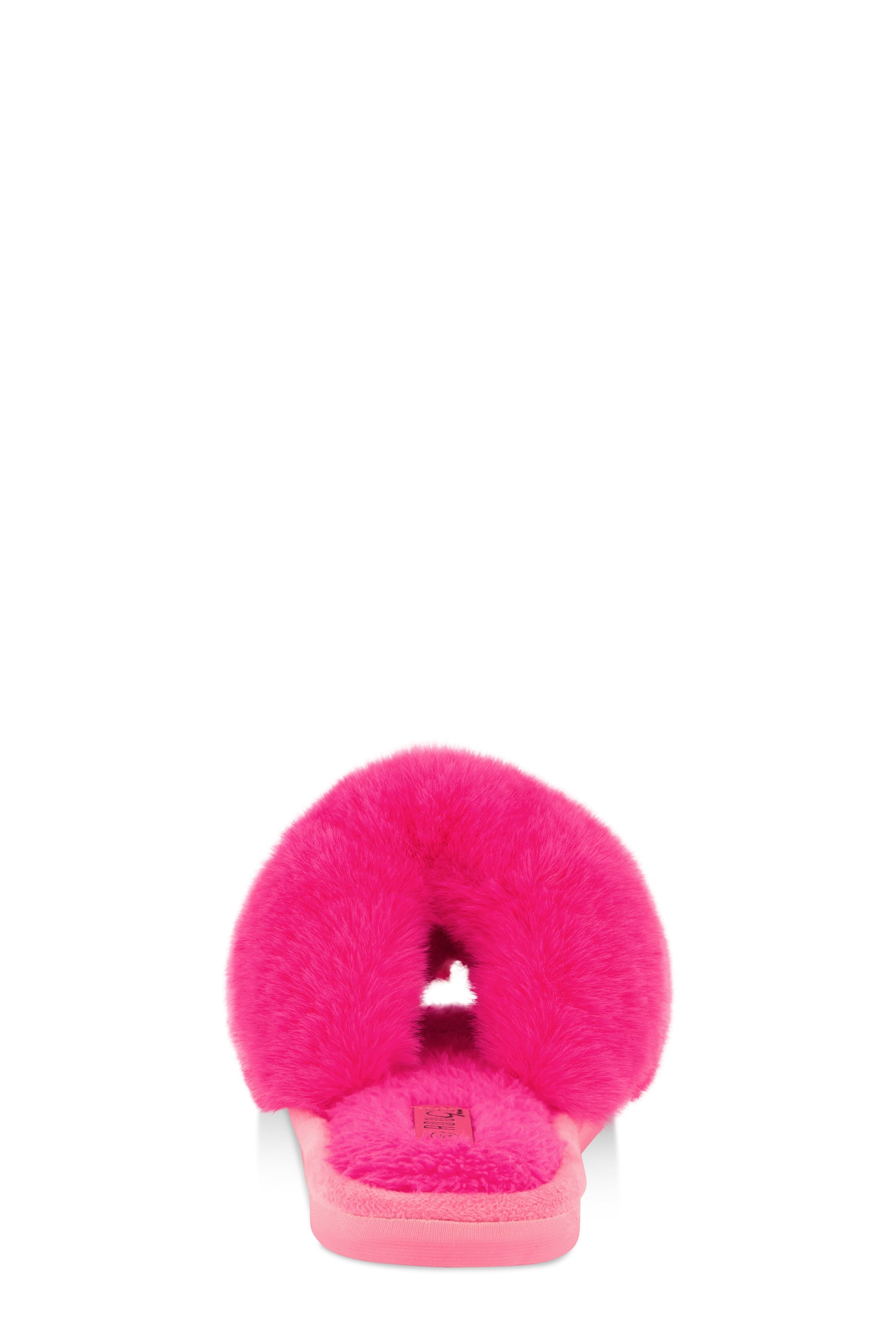 Faux Fur Slide Sandals
