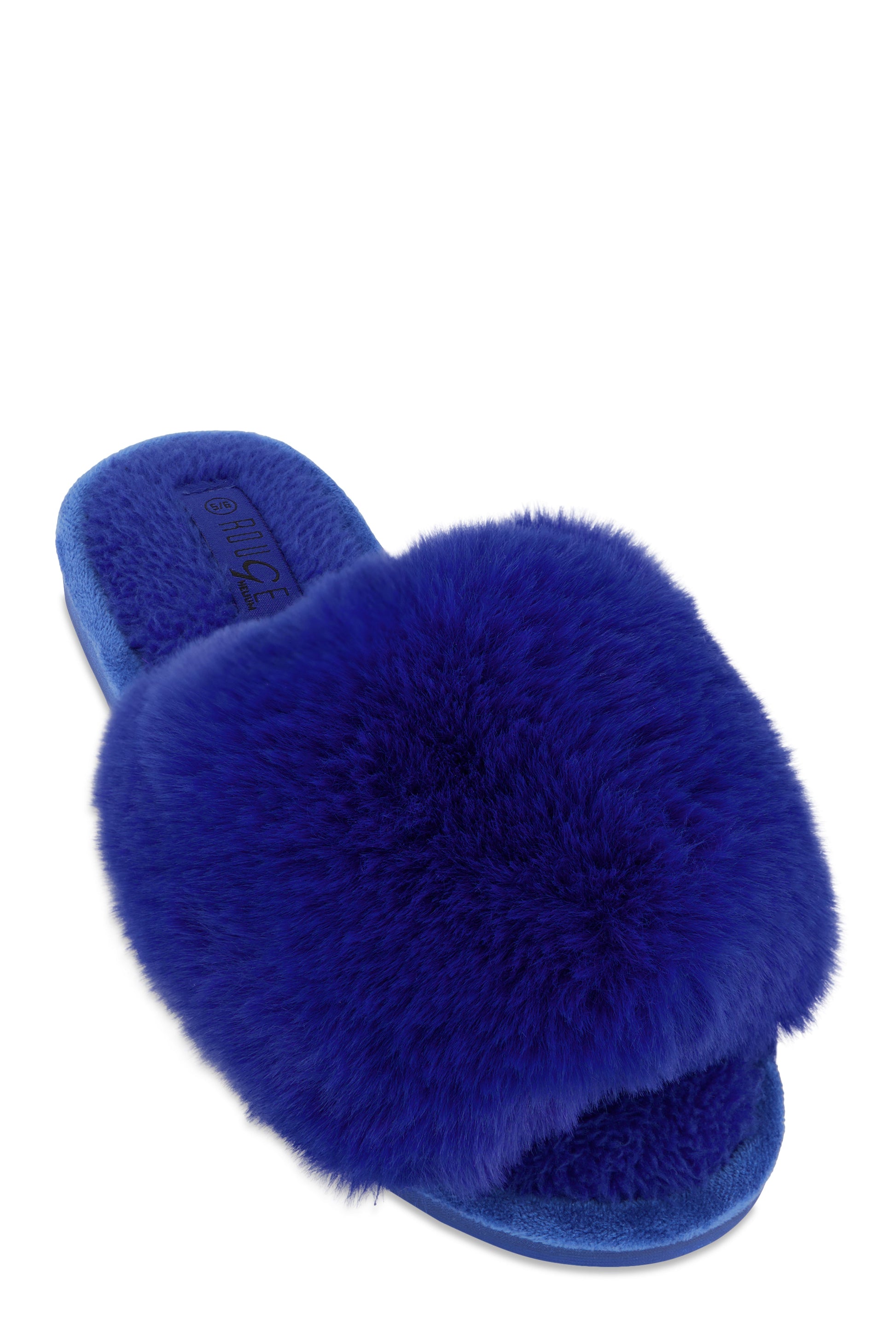 Faux Fur Slide Sandals