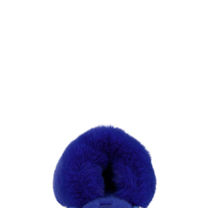 Faux Fur Slide Sandals