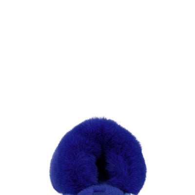 Faux Fur Slide Sandals