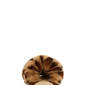 Faux Fur Slide Sandals