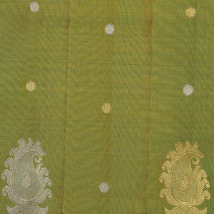 Gadwal Silk Green Saree
