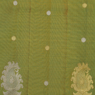 Gadwal Silk Green Saree