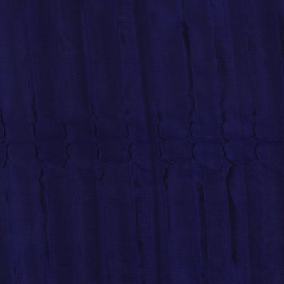 Gadwal Silk Sea Blue Saree