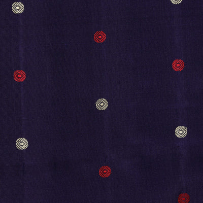 Gadwal Silk Violet Saree