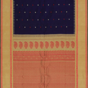 Gadwal Silk Violet Saree
