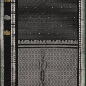 Gadwal Silk Black Saree