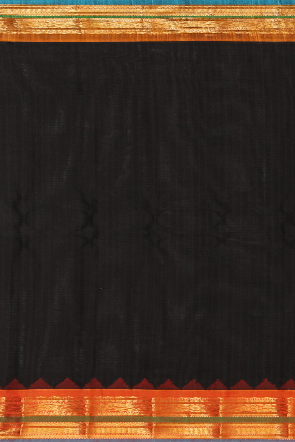 Gadwal Classy Black Saree