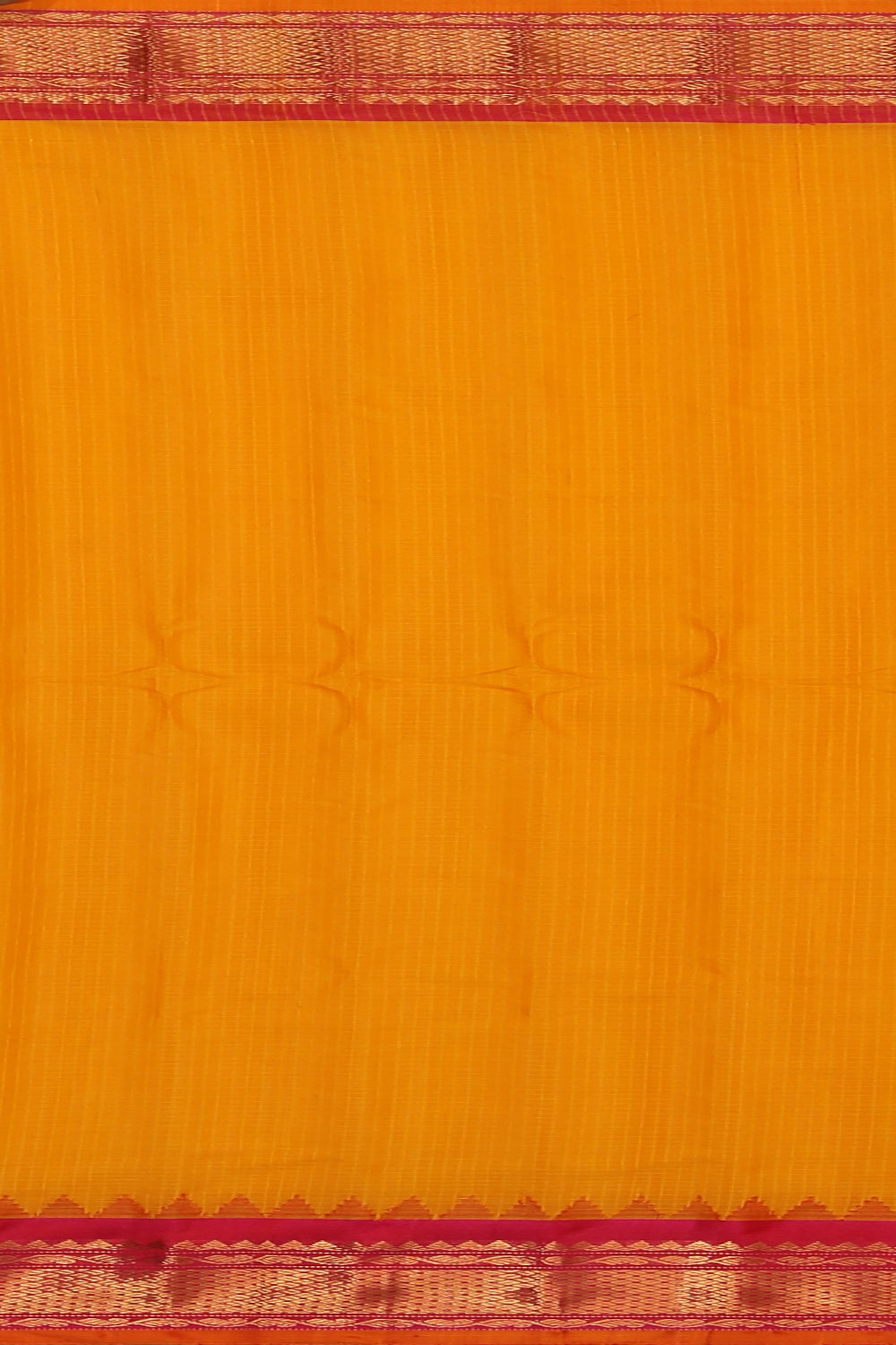 Gadwal Yellow Saree