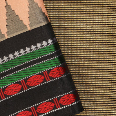 Gadwal Silk Classy Pink-Beige Saree