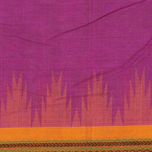 Kanchi Cotton Violet Saree