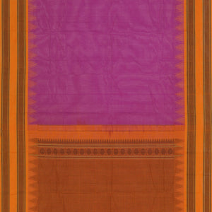 Kanchi Cotton Violet Saree