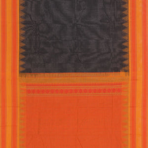 Kanchi Cotton Black Saree