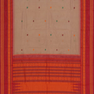 Kanchi Cotton Beige Saree