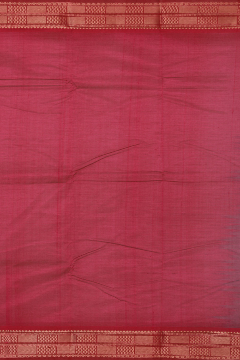 Kanchi Cotton Green Saree