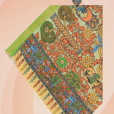 Kalamkari Printed Dupatta