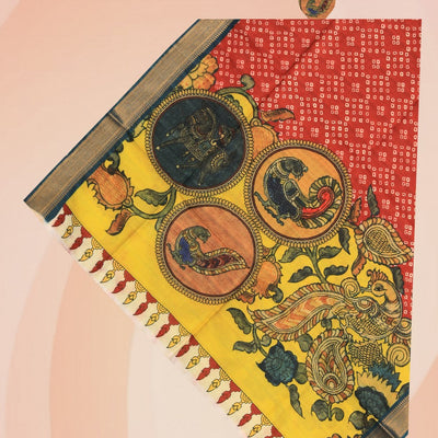 Kalamkari Printed Dupatta