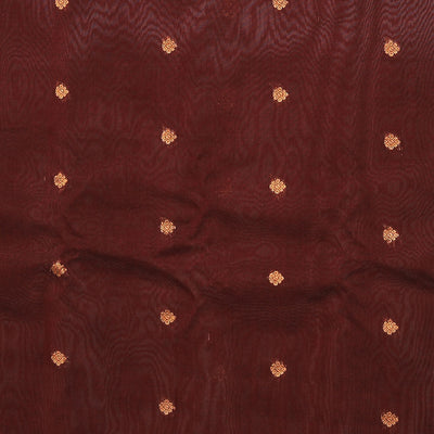 Gadwal Cotton Silk Maroon Saree