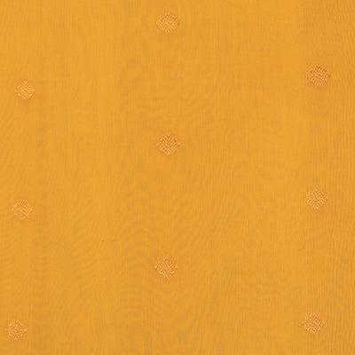 Gadwal Cotton Silk Yellow Saree