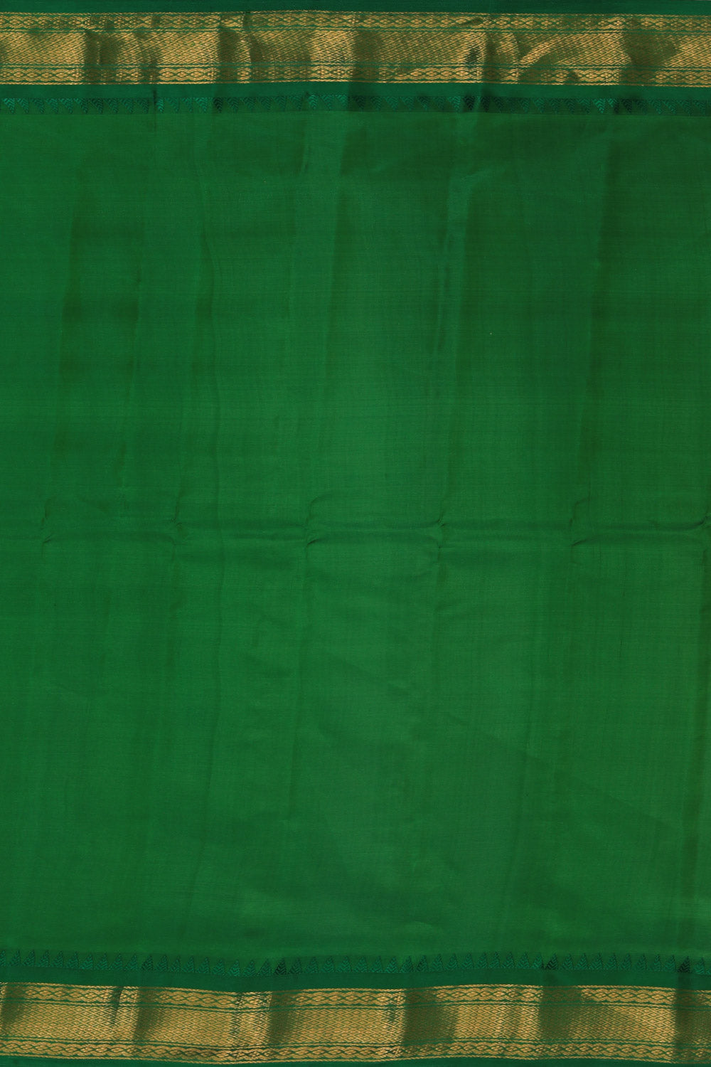 Gadwal Cotton Silk Yellow Saree