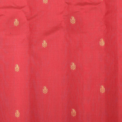 Gadwal Cotton Silk Pink Saree