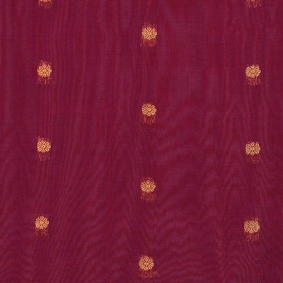 Gadwal Cotton Silk Plum Pink Saree