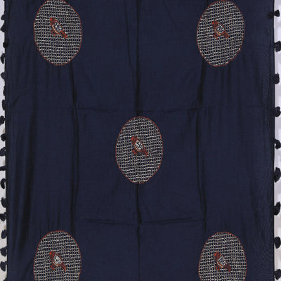 Jaipur Cotton Navy blue Dupatta
