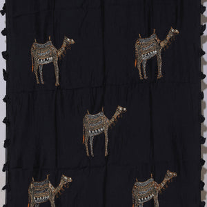 Jaipur Cotton Navy blue Dupatta