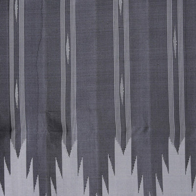 Gadwal Silk Grey Saree