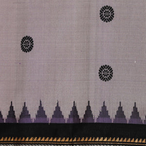 Gadwal Silk Lavender Purple Saree