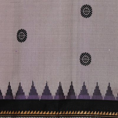 Gadwal Silk Lavender Purple Saree