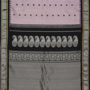 Gadwal Silk Lavender Purple Saree