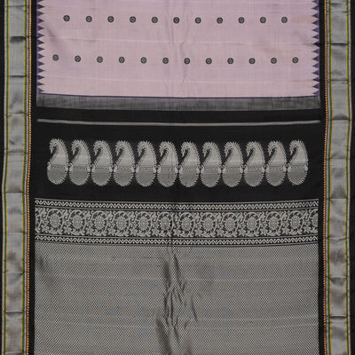 Gadwal Silk Lavender Purple Saree