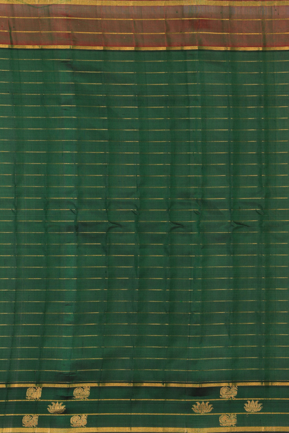 Gadwal Cotton Silk Classy Beige Saree