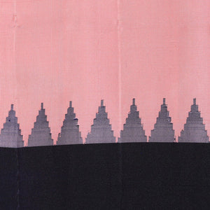 Gadwal Silk Pink Saree