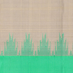 Gadwal Cotton Silk Beige Saree