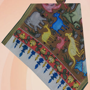 Kalamkari Printed Dupatta