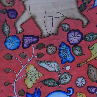 Kalamkari Printed Dupatta