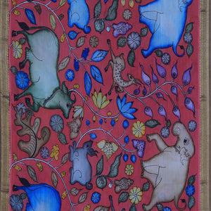 Kalamkari Printed Dupatta