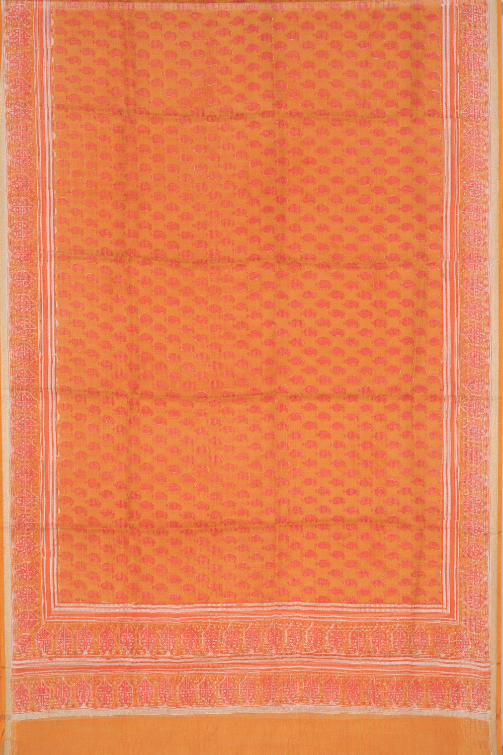 Cotton Silk Unstitched Suit With Dupatta (3 Pcs Set)
