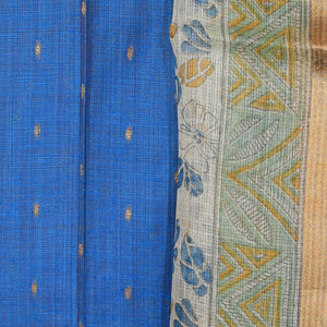 Cotton Silk Unstitched Suit With Dupatta (3 Pcs Set)