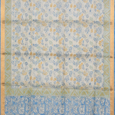 Cotton Silk Unstitched Suit With Dupatta (3 Pcs Set)
